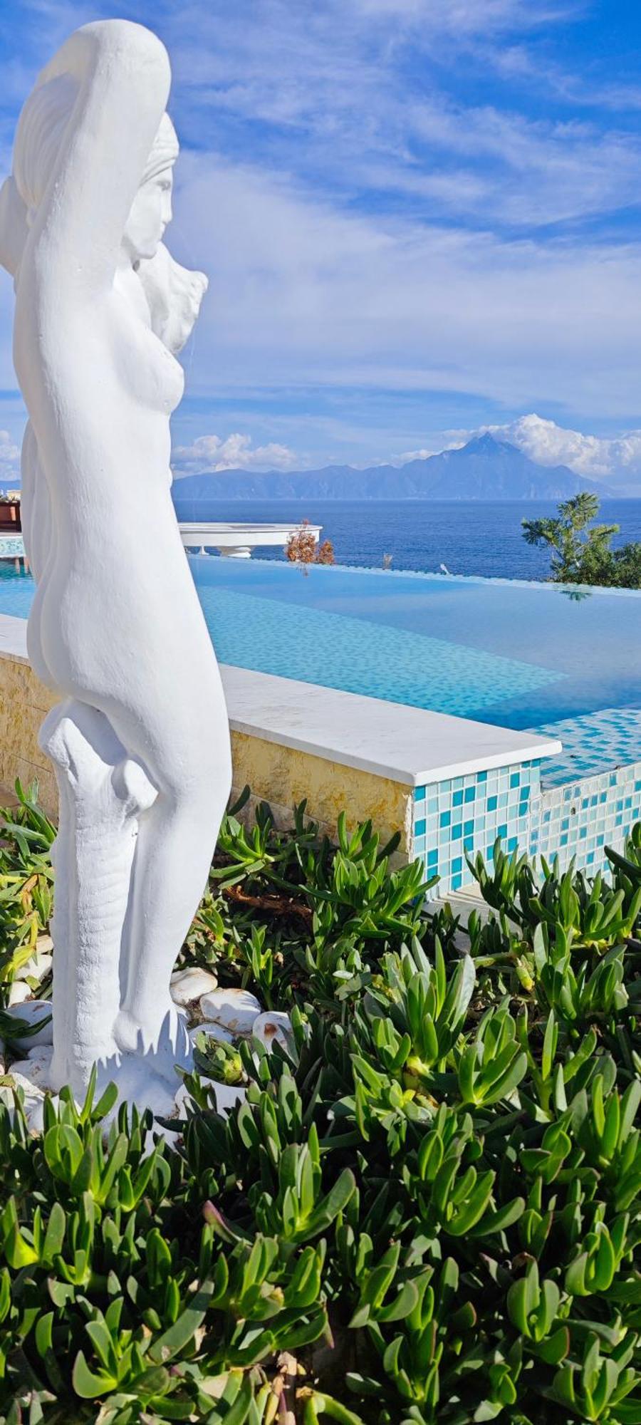 Villa Ulyana Kriaritsi - Athos Sea View & Spa Екстериор снимка