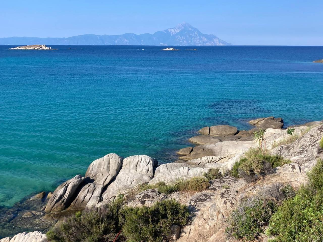Villa Ulyana Kriaritsi - Athos Sea View & Spa Екстериор снимка